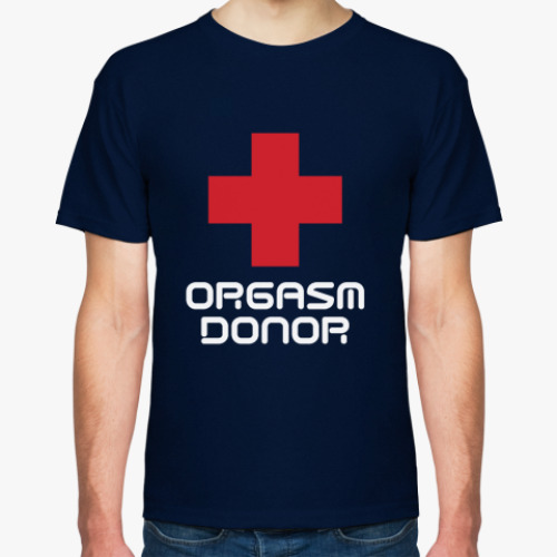 Футболка Orgasm donor