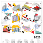 Пиксель-арт "В Новый 2021!"