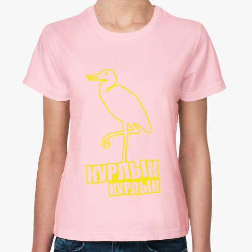 Женская футболка Курлык-курлык