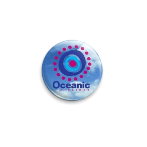 Значок 25мм Oceanic Airlines