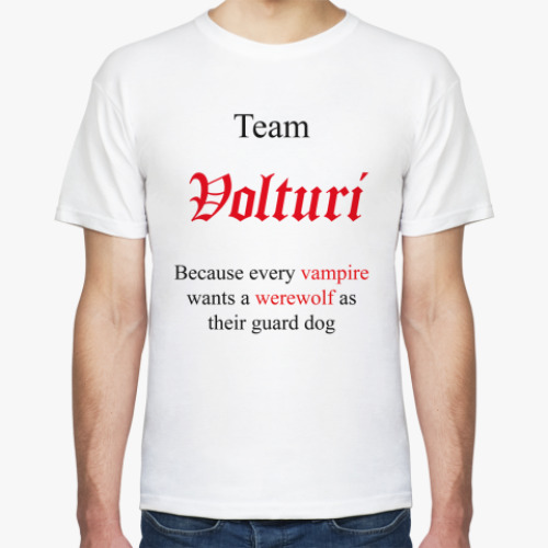Футболка  Team Volturi