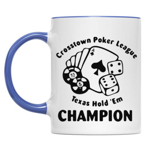 Кружка texas hold'em champion