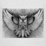Flittering owl/Сова с крыльями