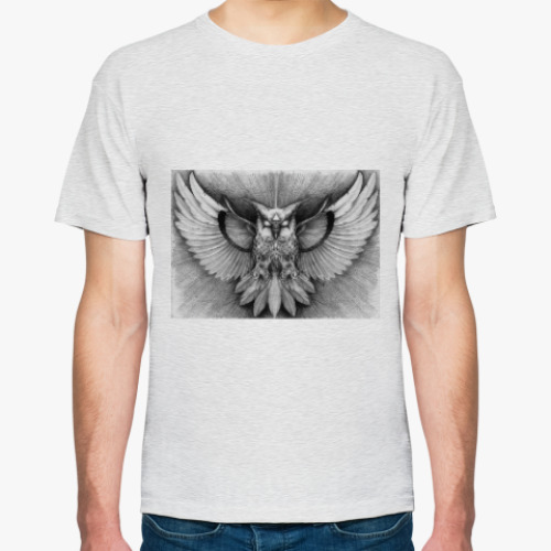 Футболка Flittering owl/Сова с крыльями