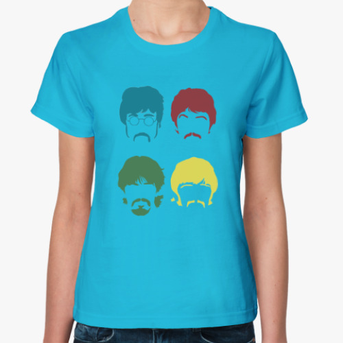 Женская футболка The Beatles