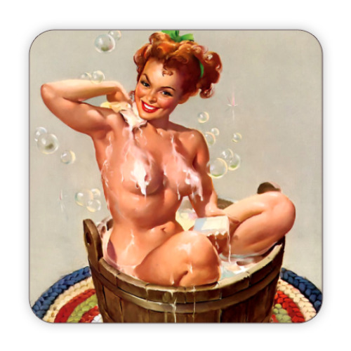 Костер (подставка под кружку) Pin up