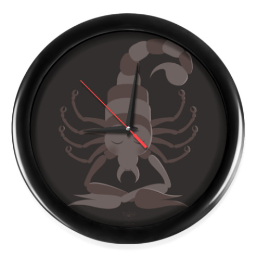 Настенные часы Animal Zen: S is for Scorpion