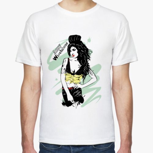 Футболка Эми Уайнхаус - Amy Winehouse Купить На Printdirect.Ru.