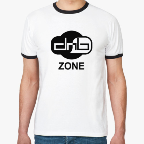 Футболка Ringer-T DNB zone