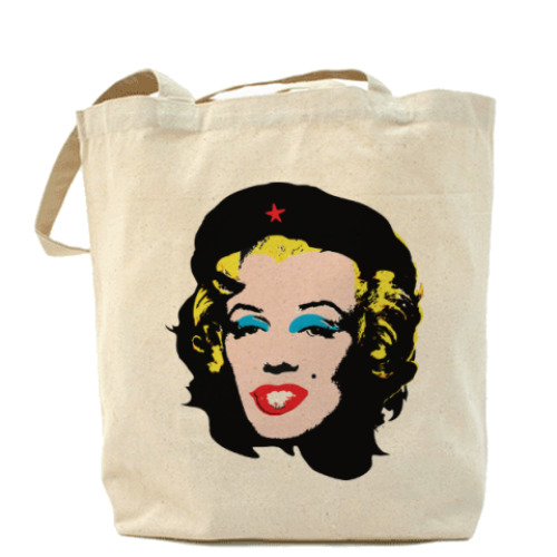 Сумка шоппер Che Guevara- Marilyn Monroe