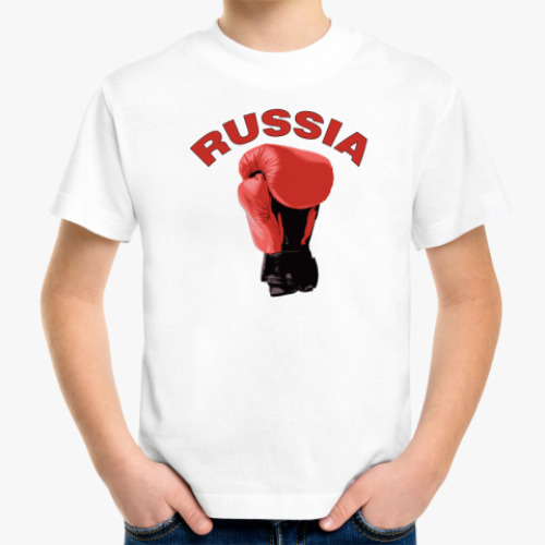 Детская футболка boxing