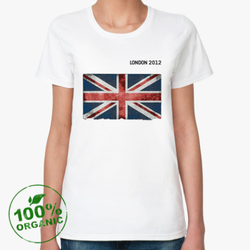Женская футболка из органик-хлопка LONDON 2012