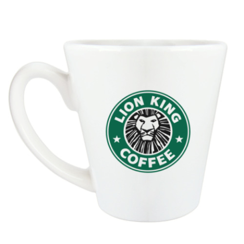 Чашка Латте Lion king coffee