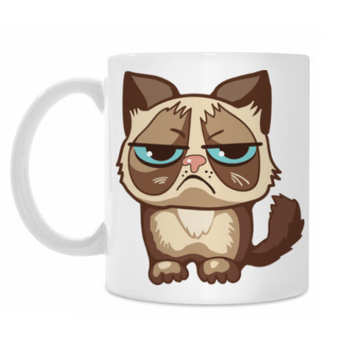 Кружка Угрюмый кот Тард - Grumpy Cat
