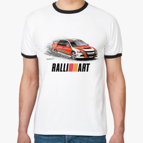 Футболка Ringer-T Ralli Art