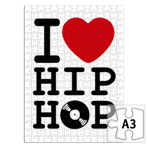 Пазл I Love Hip Hop