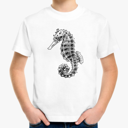 Детская футболка Морской Конек
