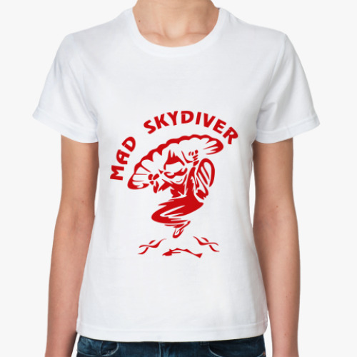 Классическая футболка MAD SKYDIVER