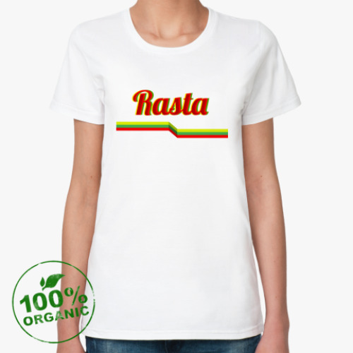 Женская футболка из органик-хлопка Rasta
