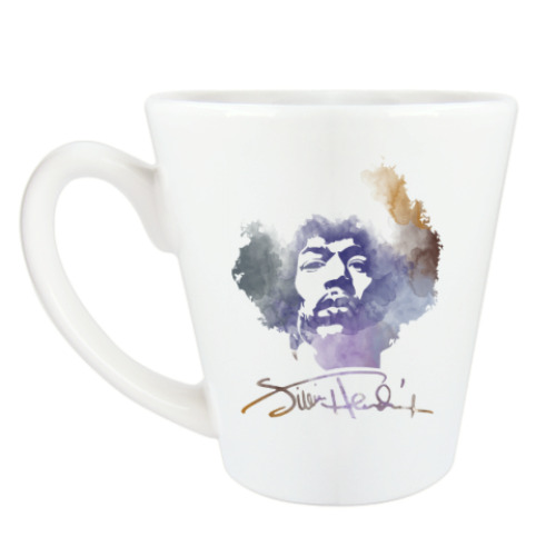 Чашка Латте  Jimi Hendrix - Джими Хендрикс