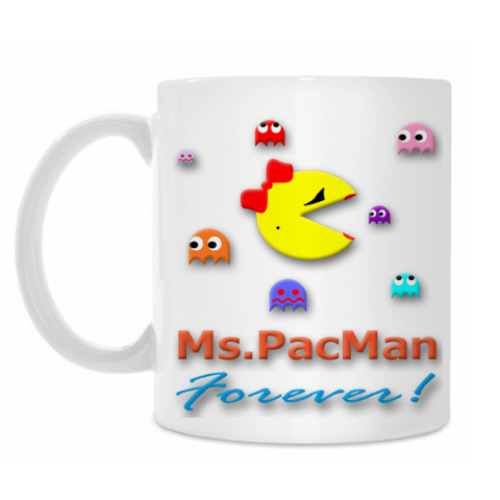 Кружка Ms.PacMan Forever!
