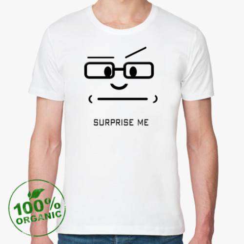 Футболка из органик-хлопка Surprise me