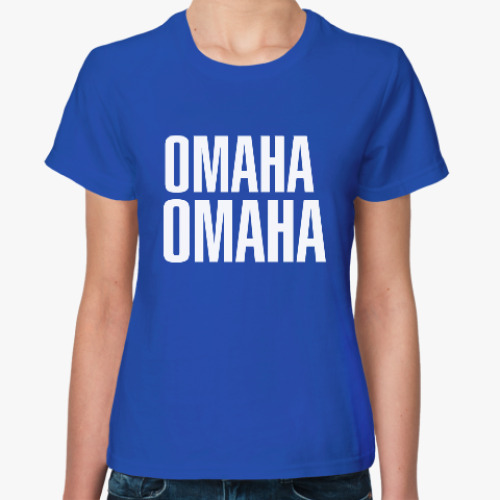 Женская футболка Omaha