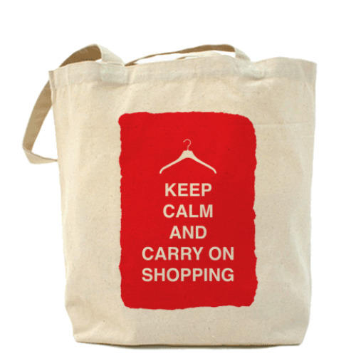 Сумка шоппер Keep calm and carry one