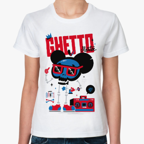 Классическая футболка Гетто мышь