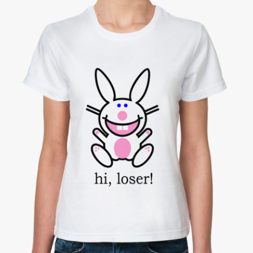 Классическая футболка Hi, Loser