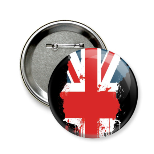 Значок 58мм union jack