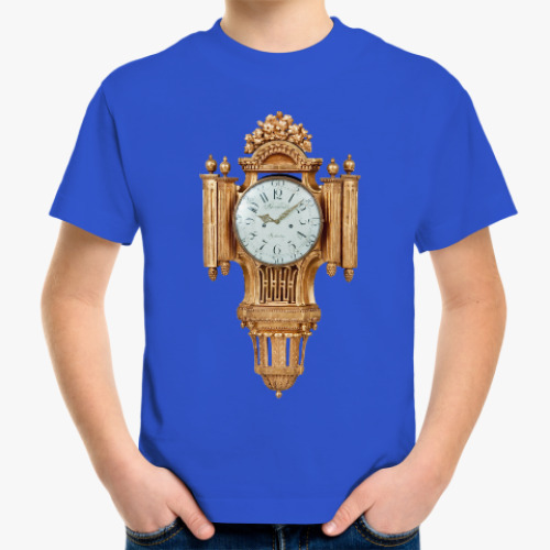 Детская футболка Золотые часы - Весна