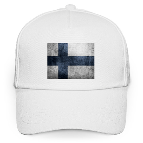 Кепка бейсболка 'Финский флаг'