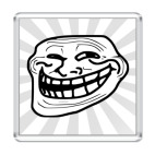 Магнит 6.5 x 6.5 см Trollface