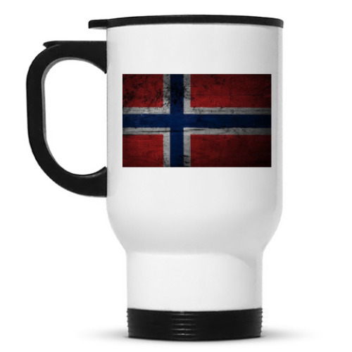 Кружка-термос 'Норвежский флаг'