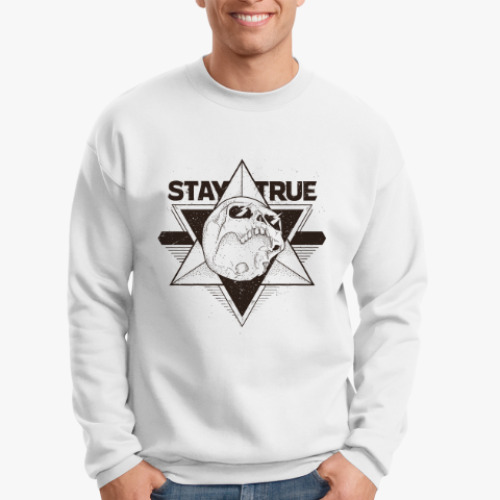 Свитшот Stay true