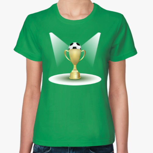 Женская футболка Кубок чемпионов
