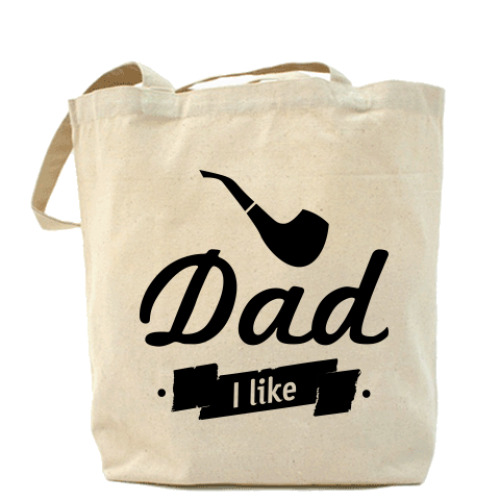 Сумка шоппер 'Dad I like'