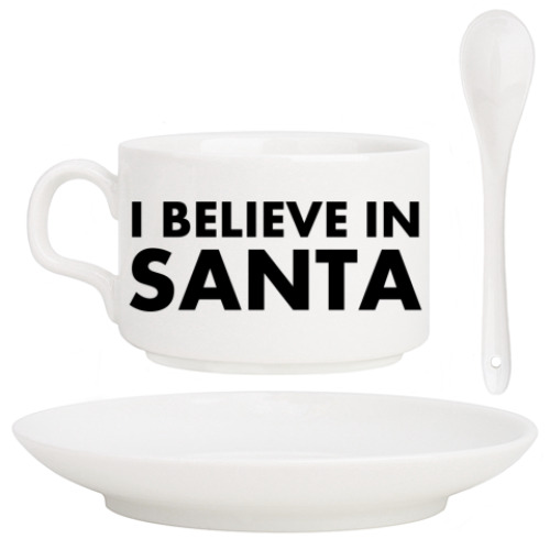 Кофейный набор I believe in Santa