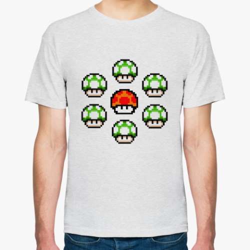 Футболка Mario mushrooms