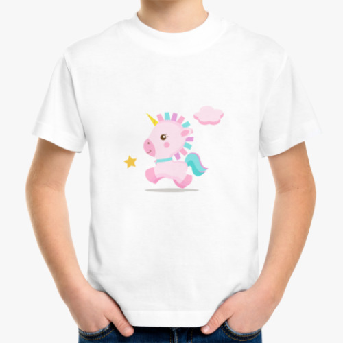 Детская футболка Единорог
