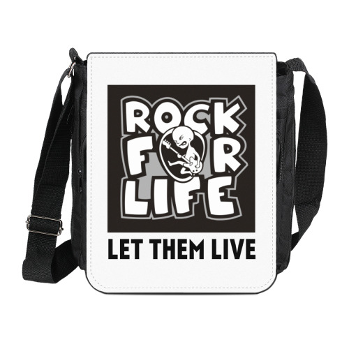 Сумка на плечо (мини-планшет) Rock for Life