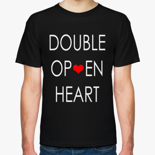 Футболка Double Open Heart