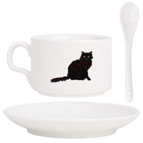 Кофейный набор Черная кошка