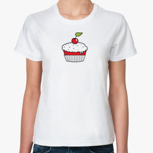 Классическая футболка Сладкое пирожное