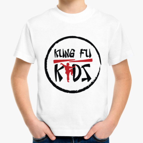 Детская футболка Детская футболка Kung Fu