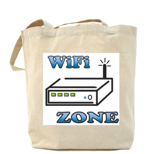Сумка шоппер WiFi Zone