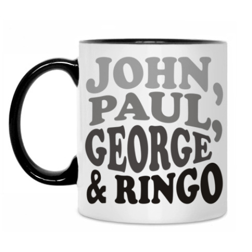 Кружка John.Paul.George&Ringo