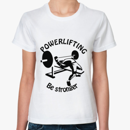Классическая футболка powerlifting