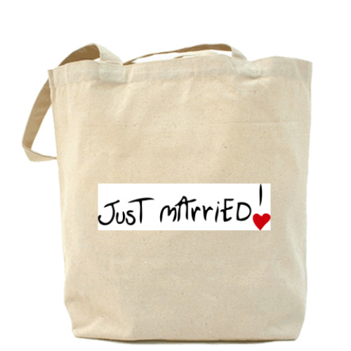 Сумка шоппер Just Married